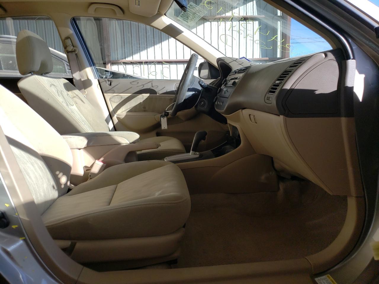 Photo 5 from auction – 2004 HONDA CIVIC EX with VIN 2HGES26894H629249