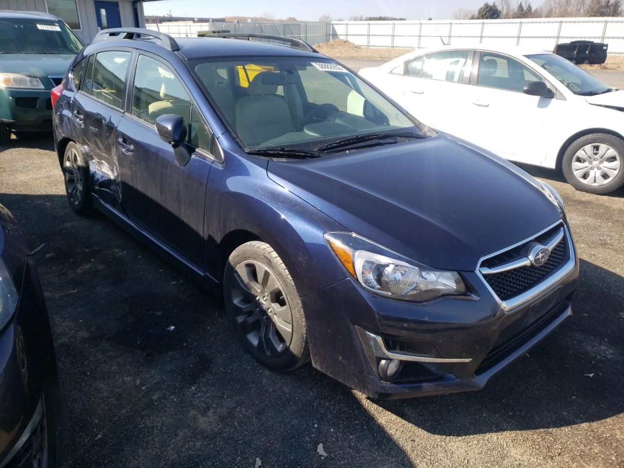 SUBARU IMPREZA SP 2016 with VIN JF1GPAP60GH318860 - Photo from auction