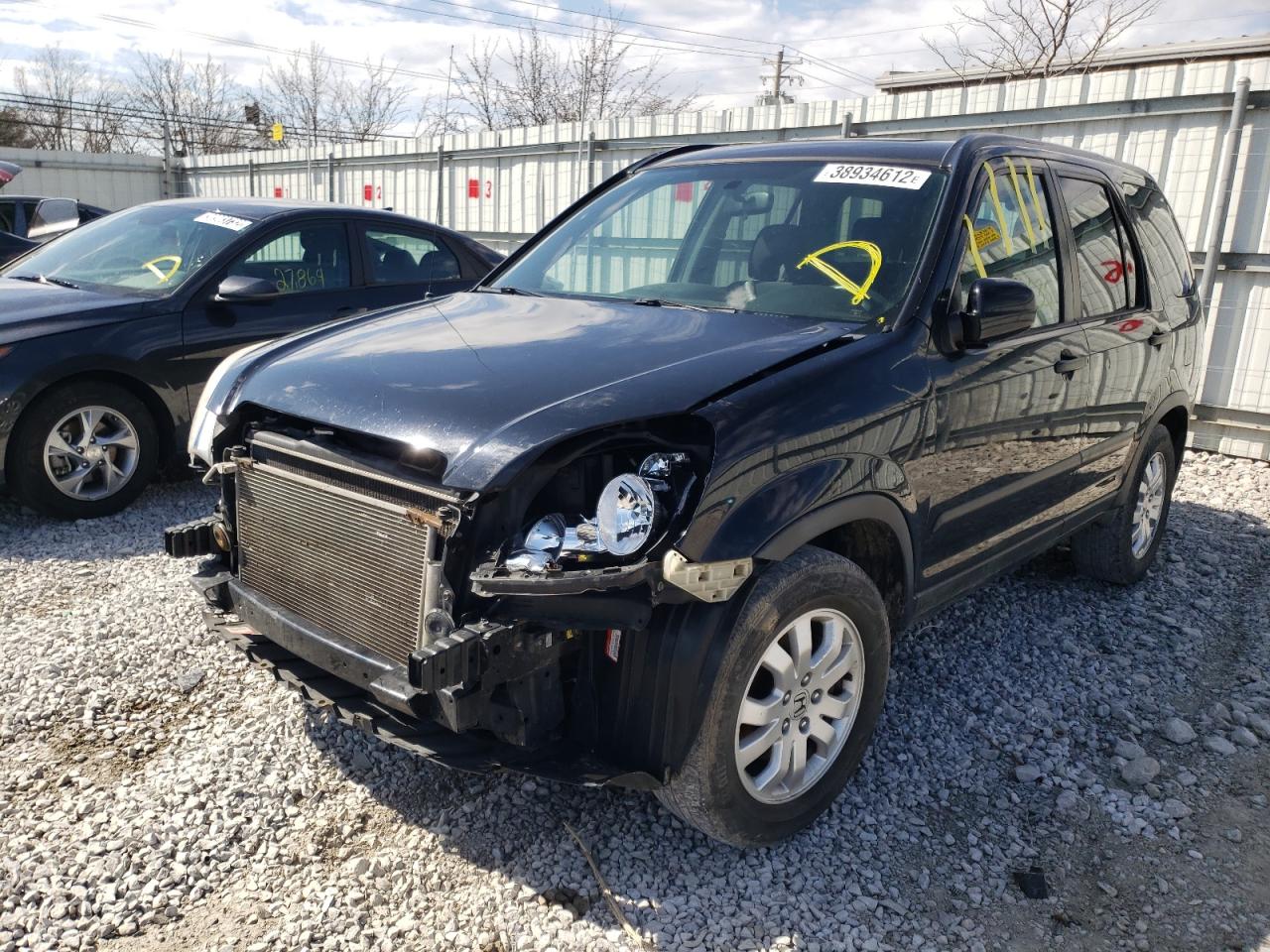 Photo 2 from auction – 2005 HONDA CR-V EX with VIN JHLRD78885C059787