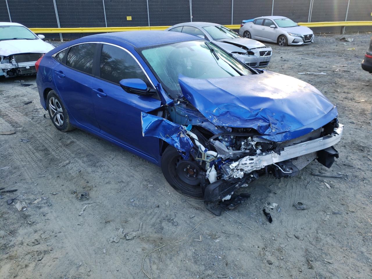 HONDA CIVIC LX 2016 with VIN 2HGFC2F59GH573924 - Photo from auction