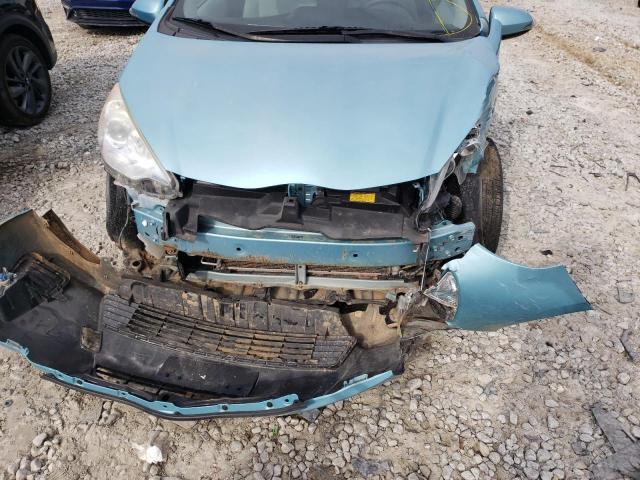 Photo 9 from auction – 2012 TOYOTA PRIUS C with VIN JTDKDTB36C1028390