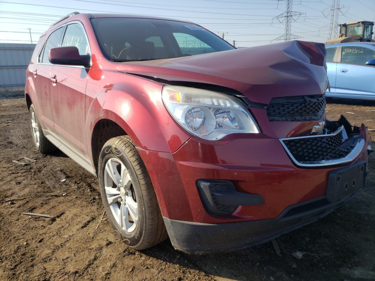 CHEVROLET EQUINOX LT 2012 with VIN 2GNALDEK4C6319322 - Photo from auction
