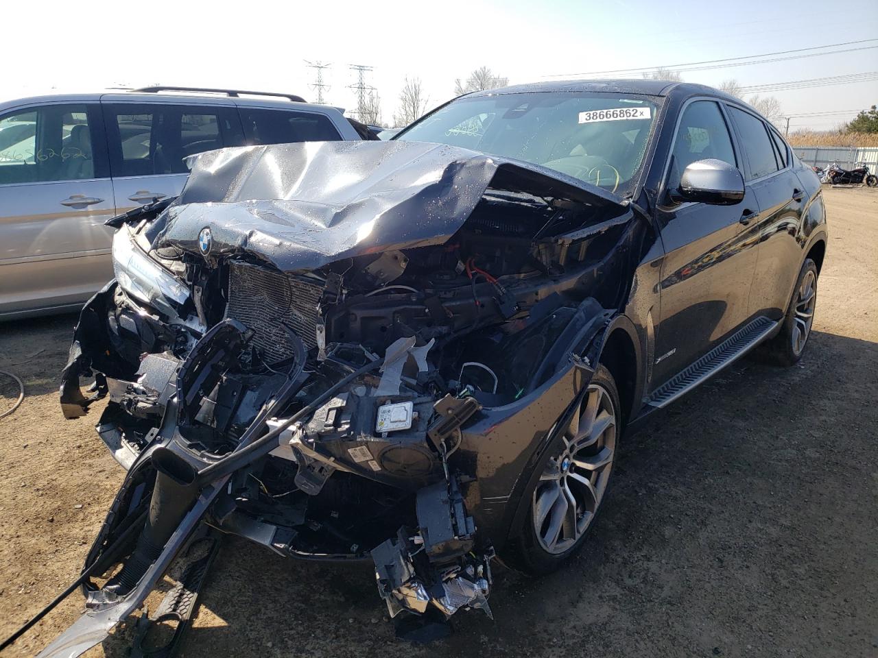 Photo 2 from auction – 2015 BMW X6 XDRIVE3 with VIN 5UXKU2C51F0F94866