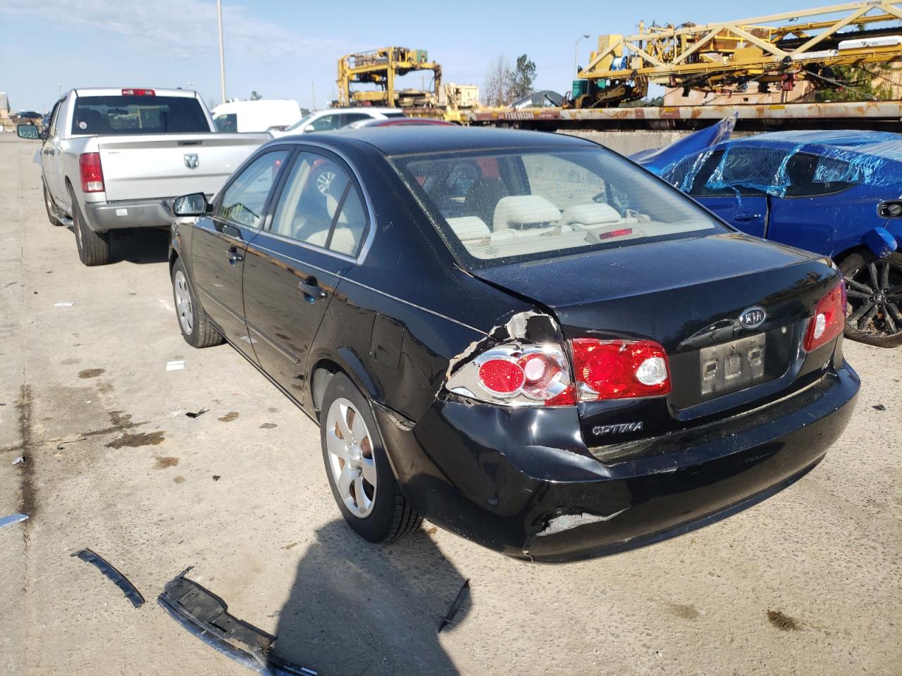 Photo 3 from auction – 2008 KIA OPTIMA LX with VIN KNAGE123985220908