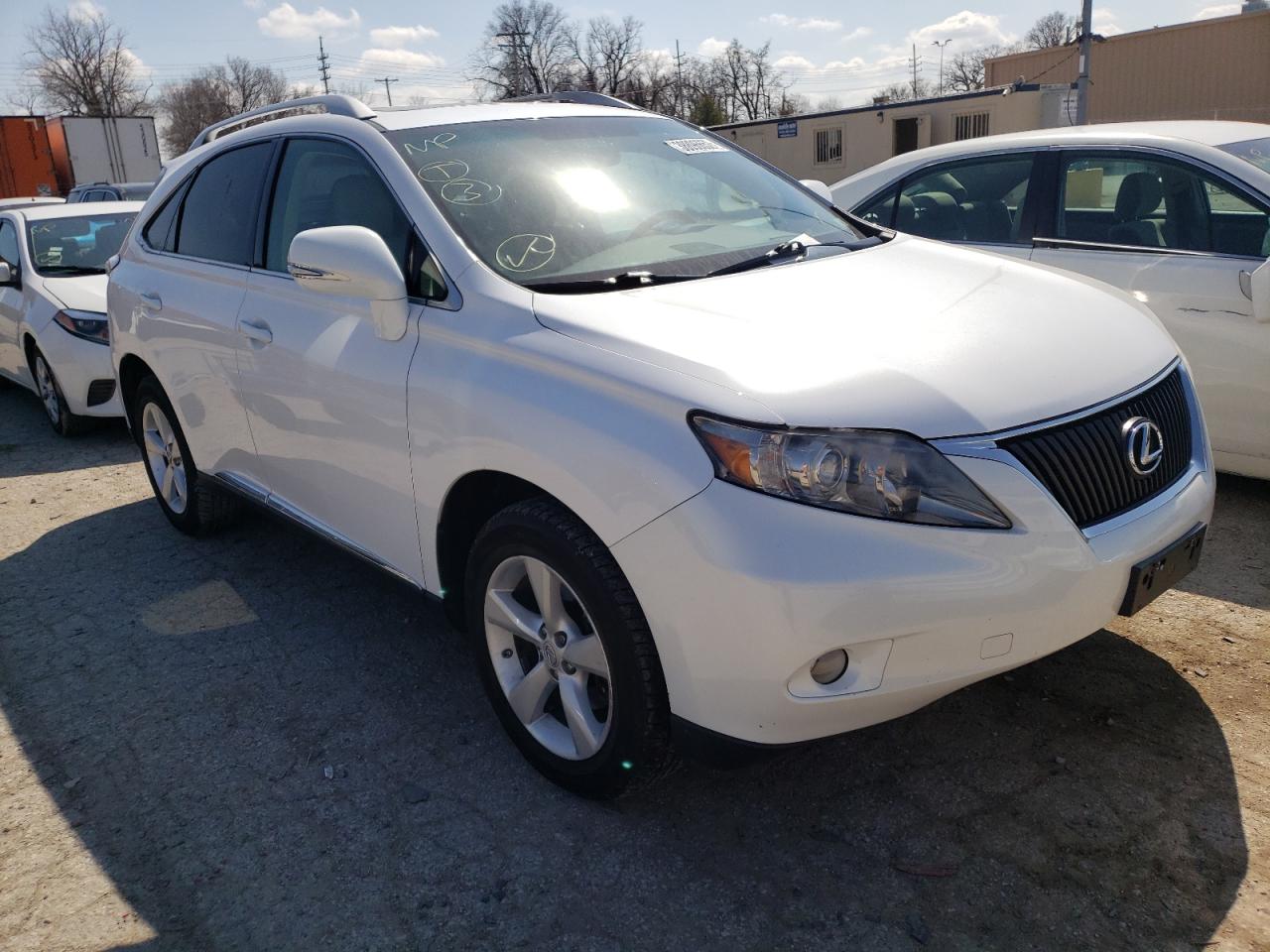 LEXUS RX 350 2010 with VIN 2T2BK1BA8AC061002 - Photo from auction