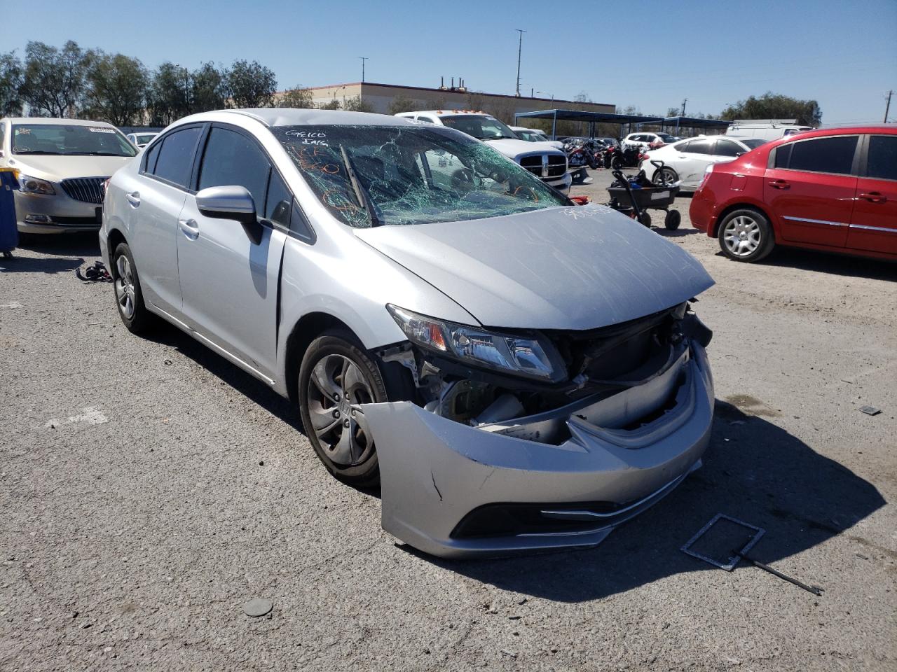 Photo 1 from auction – 2015 HONDA CIVIC LX with VIN 2HGFB2F59FH517516