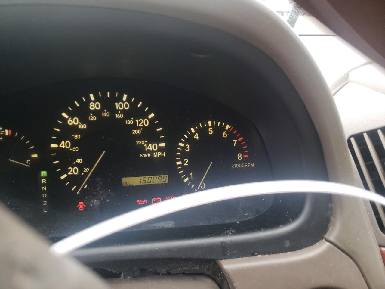 Photo 8 from auction – 2003 LEXUS RX 300 with VIN JTJHF10U630311508