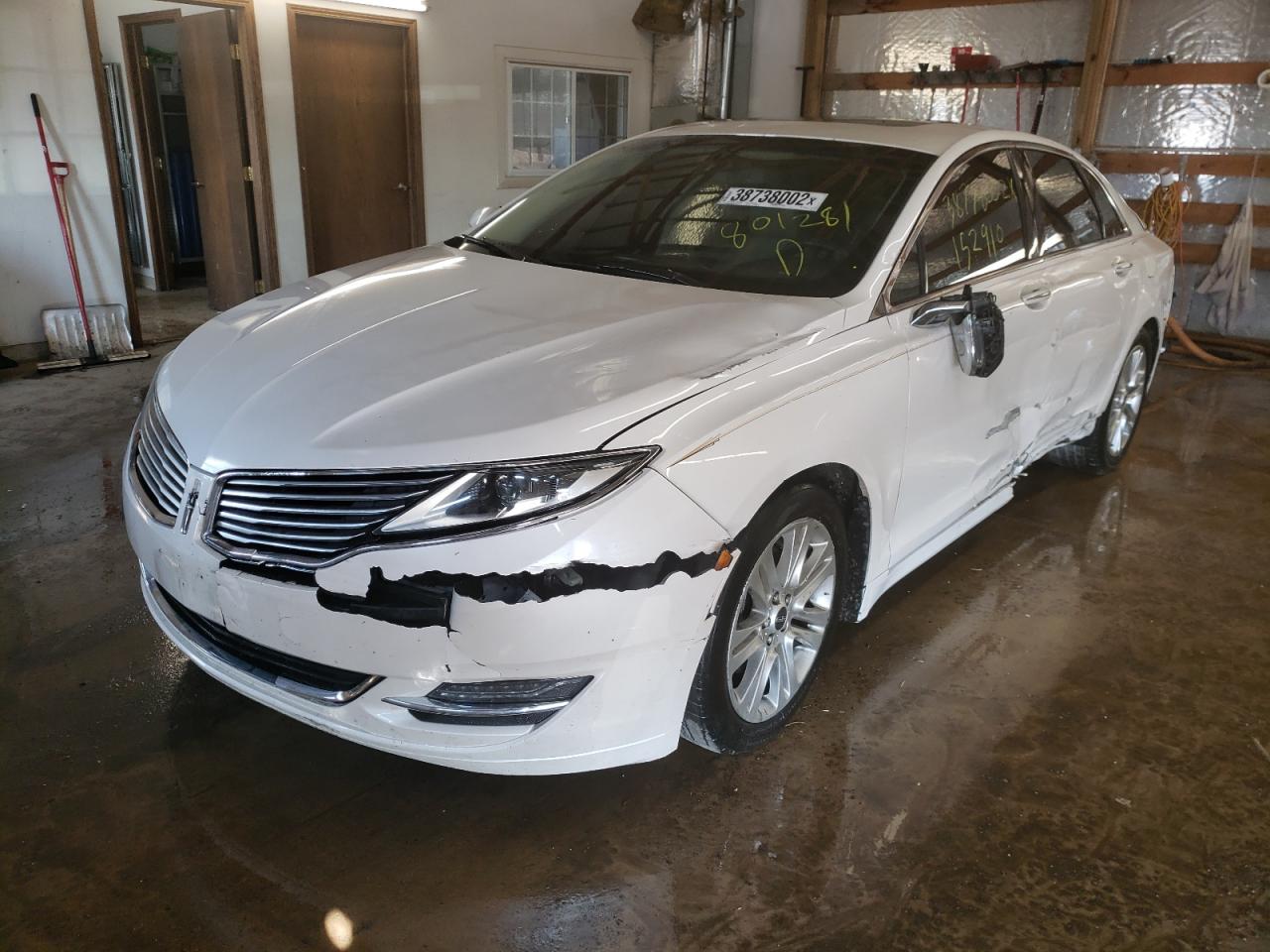 Photo 2 from auction – 2013 LINCOLN MKZ with VIN 3LN6L2J90DR801281