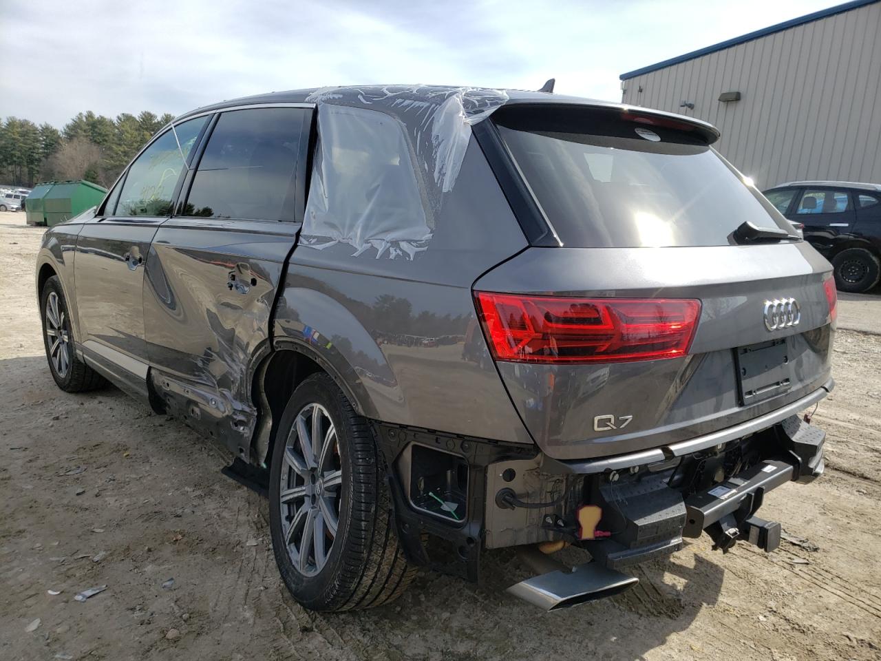 Photo 3 from auction – 2019 AUDI Q7 PREMIUM with VIN WA1LAAF77KD005979