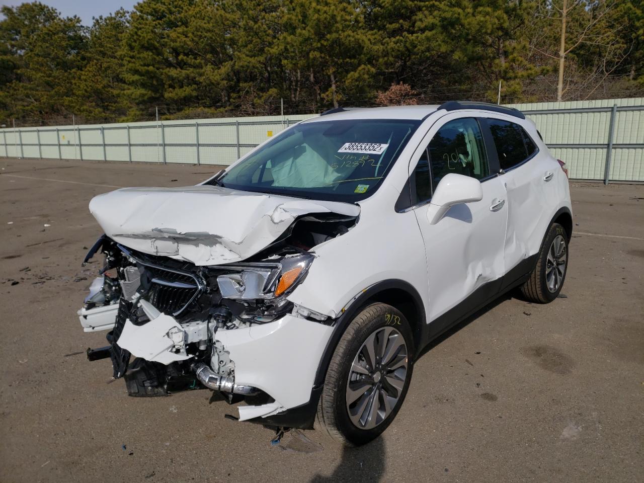 Photo 2 from auction – 2022 BUICK ENCORE PRE with VIN KL4CJESM6NB512892