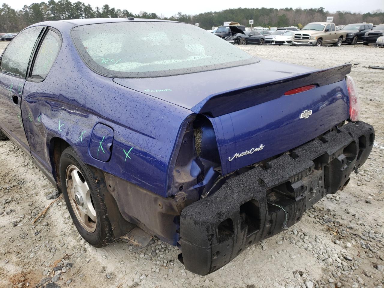 Photo 9 from auction – 2005 CHEVROLET MONTE CARL with VIN 2G1WW12E559133737