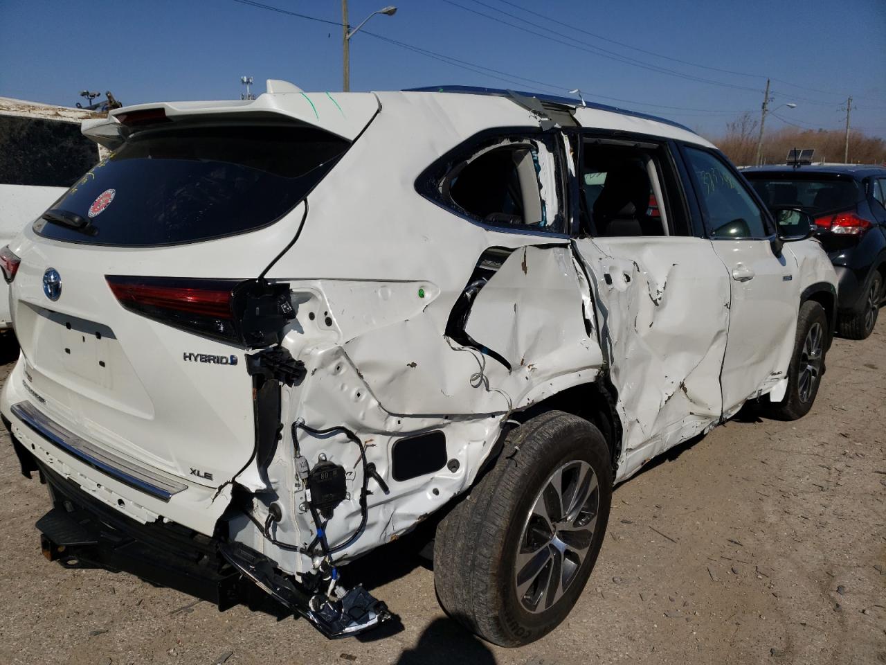 Photo 9 from auction – 2020 TOYOTA HIGHLANDER with VIN 5TDGBRCH6LS500809