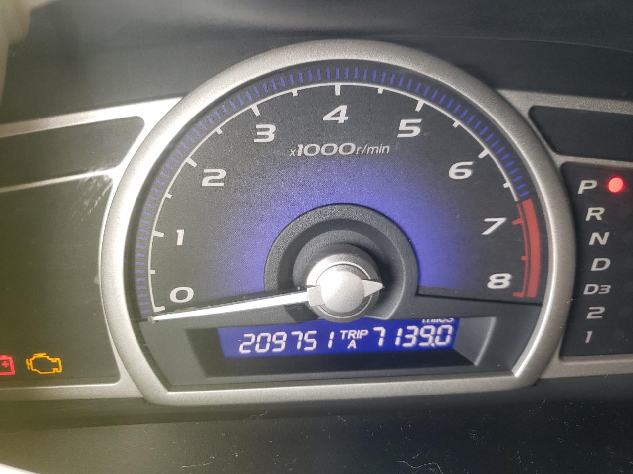 Photo 13 from auction – 2008 HONDA CIVIC EX with VIN 1HGFA16878L079835
