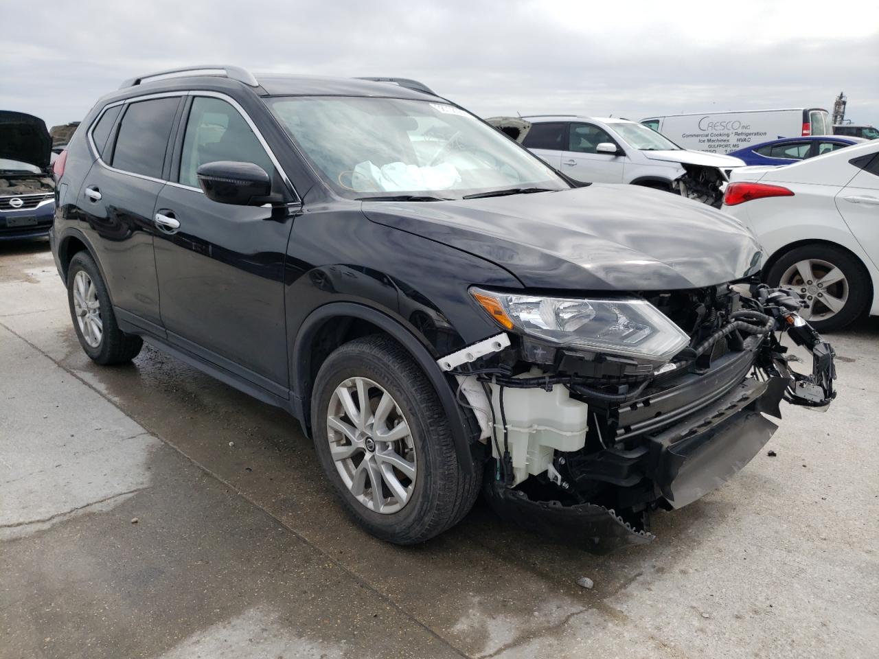 NISSAN ROGUE S 2018 with VIN 5N1AT2MT5JC818895 - Photo from auction