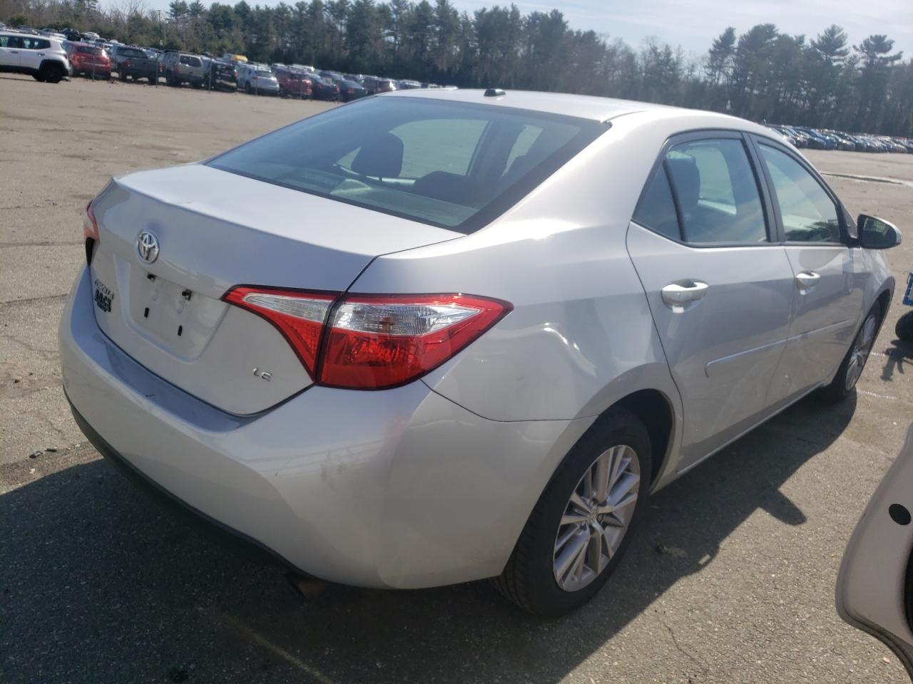 Photo 4 from auction – 2015 TOYOTA COROLLA L with VIN 2T1BURHE1FC396360