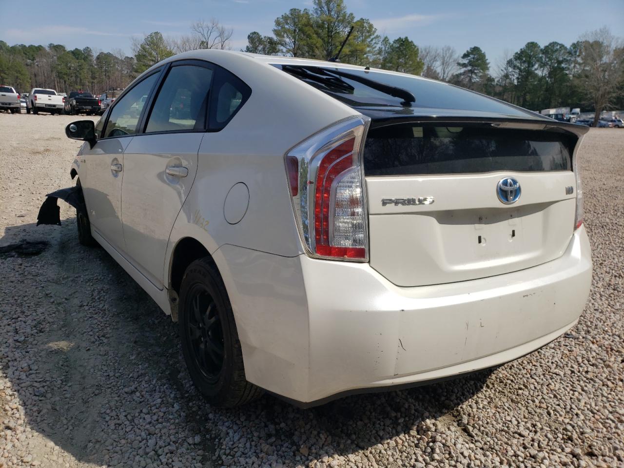 Photo 3 from auction – 2012 TOYOTA PRIUS with VIN JTDKN3DUXC1512839
