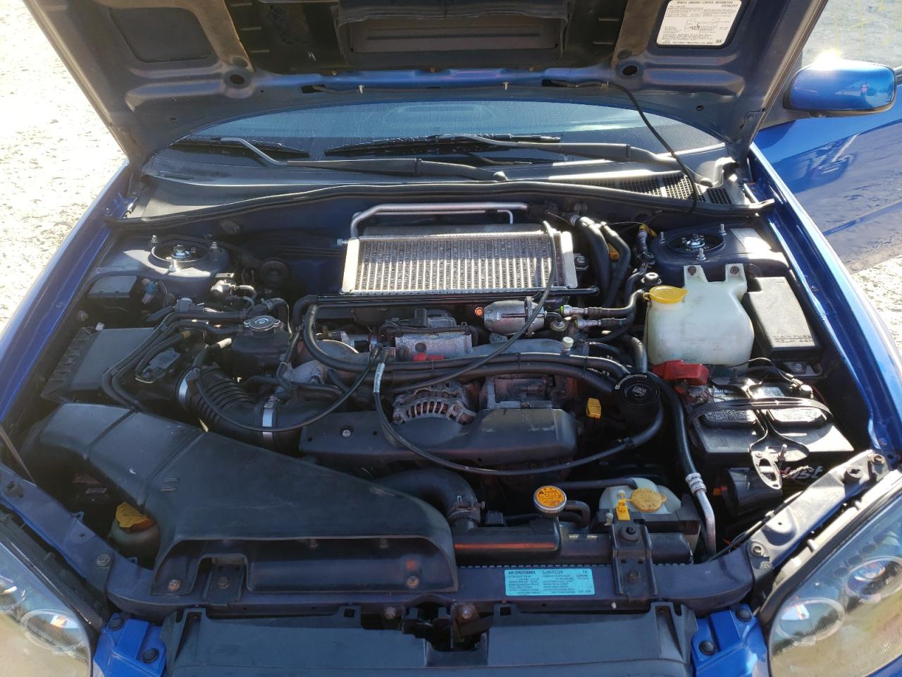 Photo 7 from auction – 2005 SUBARU IMPREZA WR with VIN JF1GD29625G515995