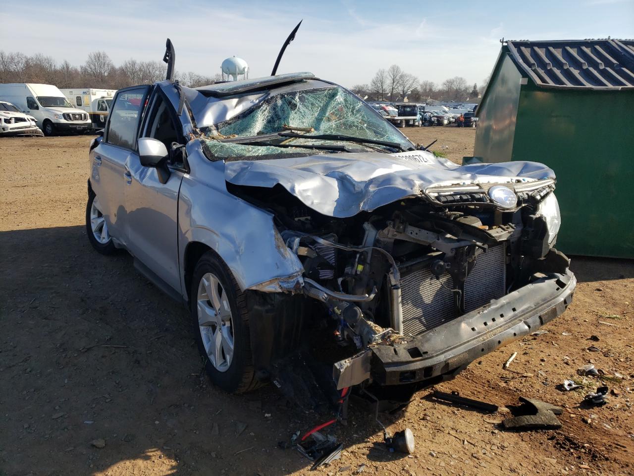 SUBARU FORESTER 2 2015 with VIN JF2SJADC8FH545133 - Photo from auction
