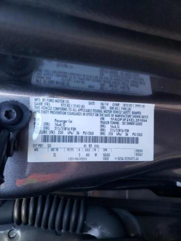 Photo 10 from auction – 2014 FORD FOCUS SE with VIN 1FADP3F2XEL351694
