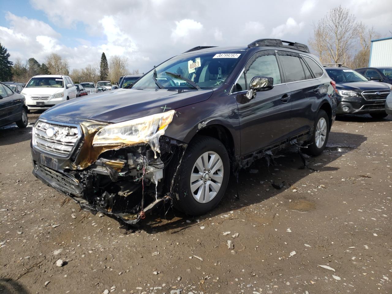 Photo 2 from auction – 2017 SUBARU OUTBACK 2. with VIN 4S4BSACC6H3406711