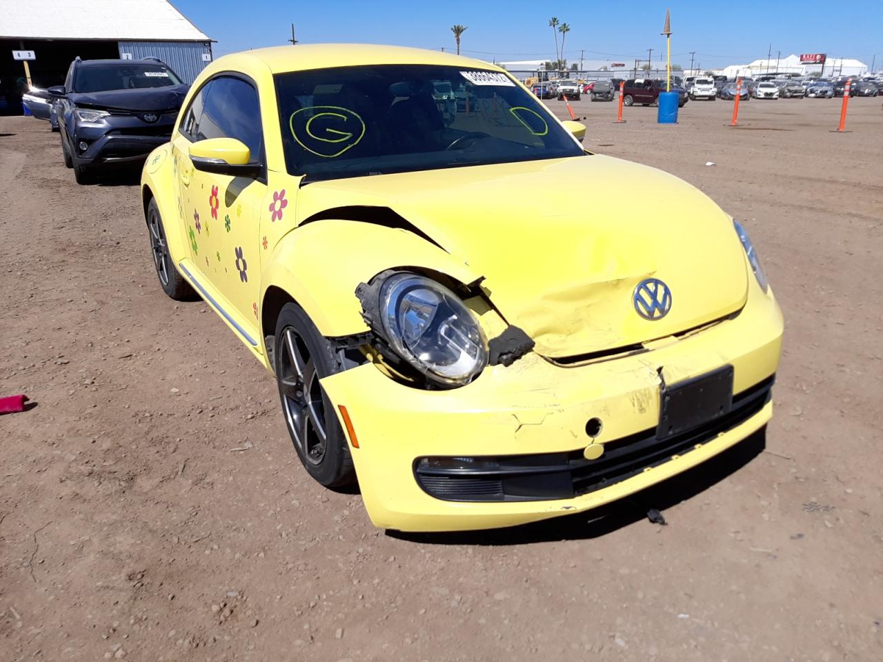 Photo 9 from auction – 2012 VOLKSWAGEN BEETLE with VIN 3VWJP7AT0CM628933