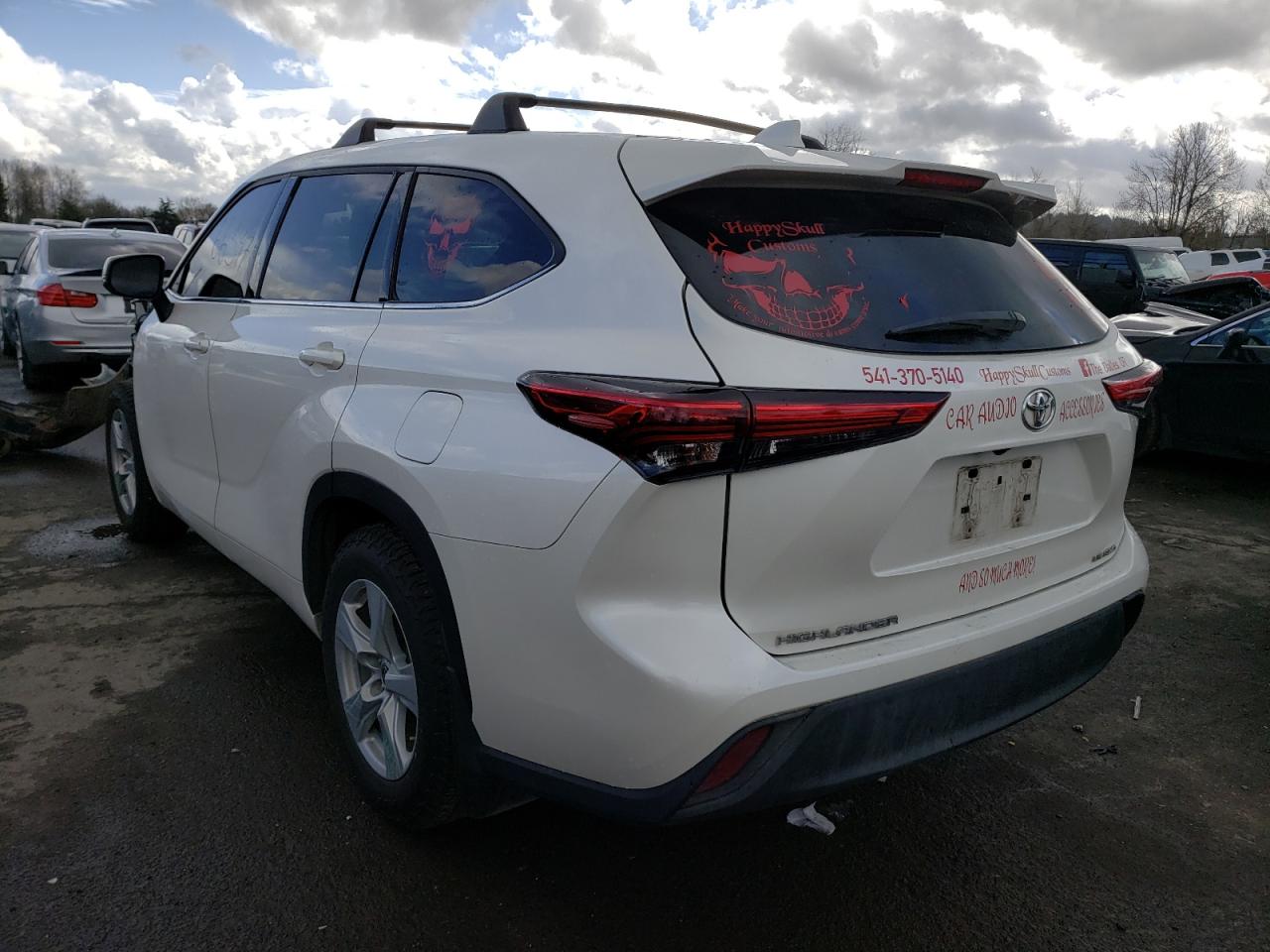 Photo 3 from auction – 2020 TOYOTA HIGHLANDER with VIN 5TDBZRBH3LS015549