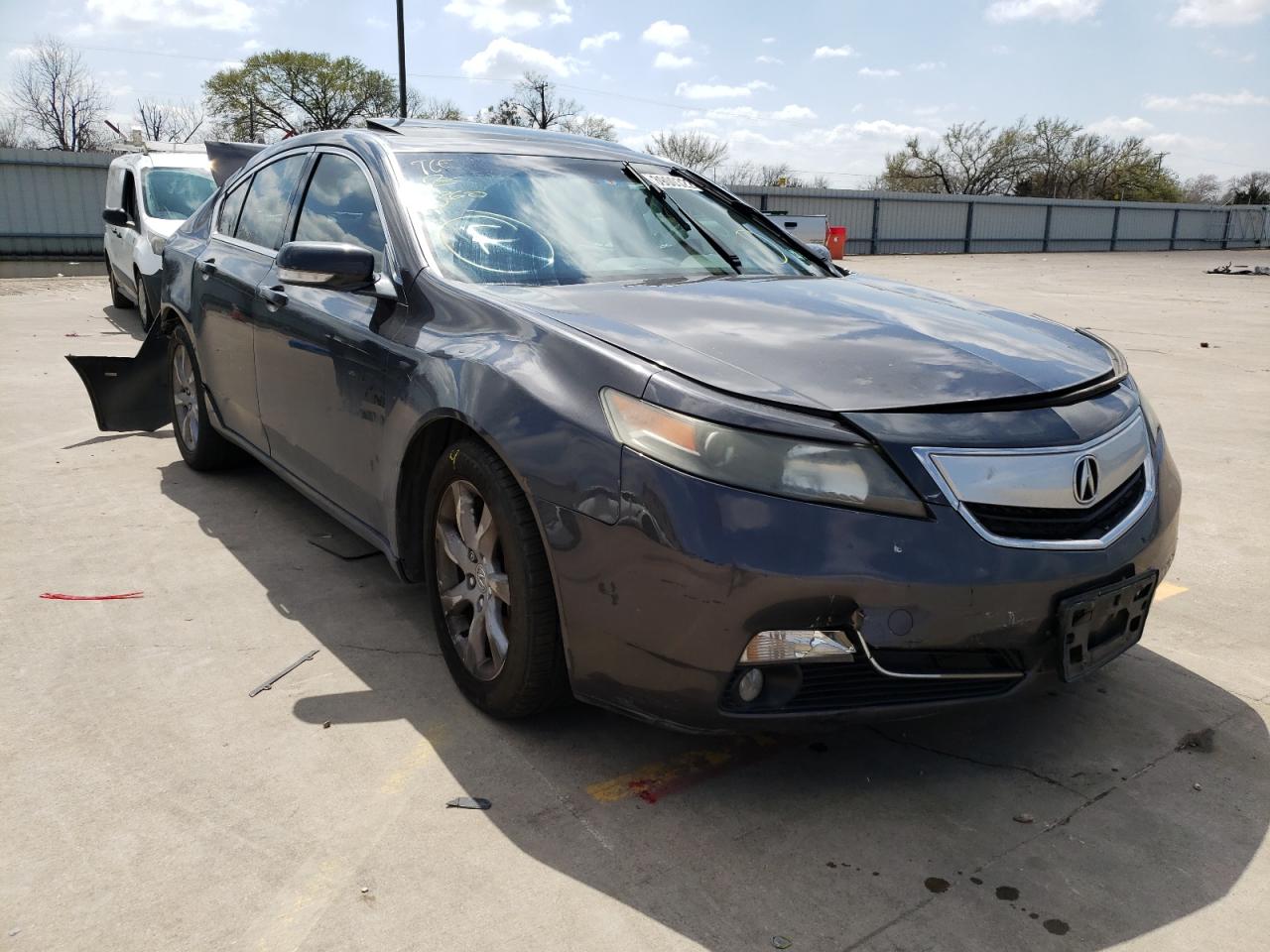 ACURA TL 2012 with VIN 19UUA8F25CA025692 - Photo from auction