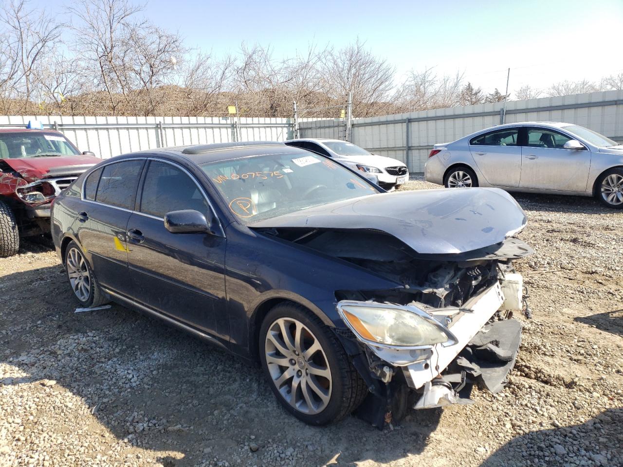 LEXUS GS 430 2006 with VIN JTHBN96S565007575 - Photo from auction