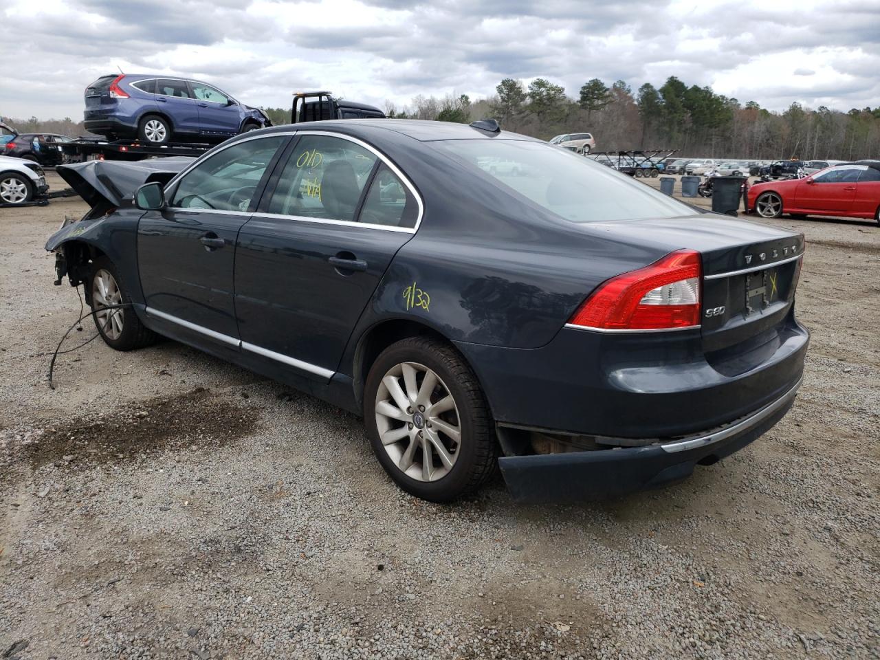 Photo 3 from auction – 2014 VOLVO S80 3.2 with VIN YV1952AS6E1180309