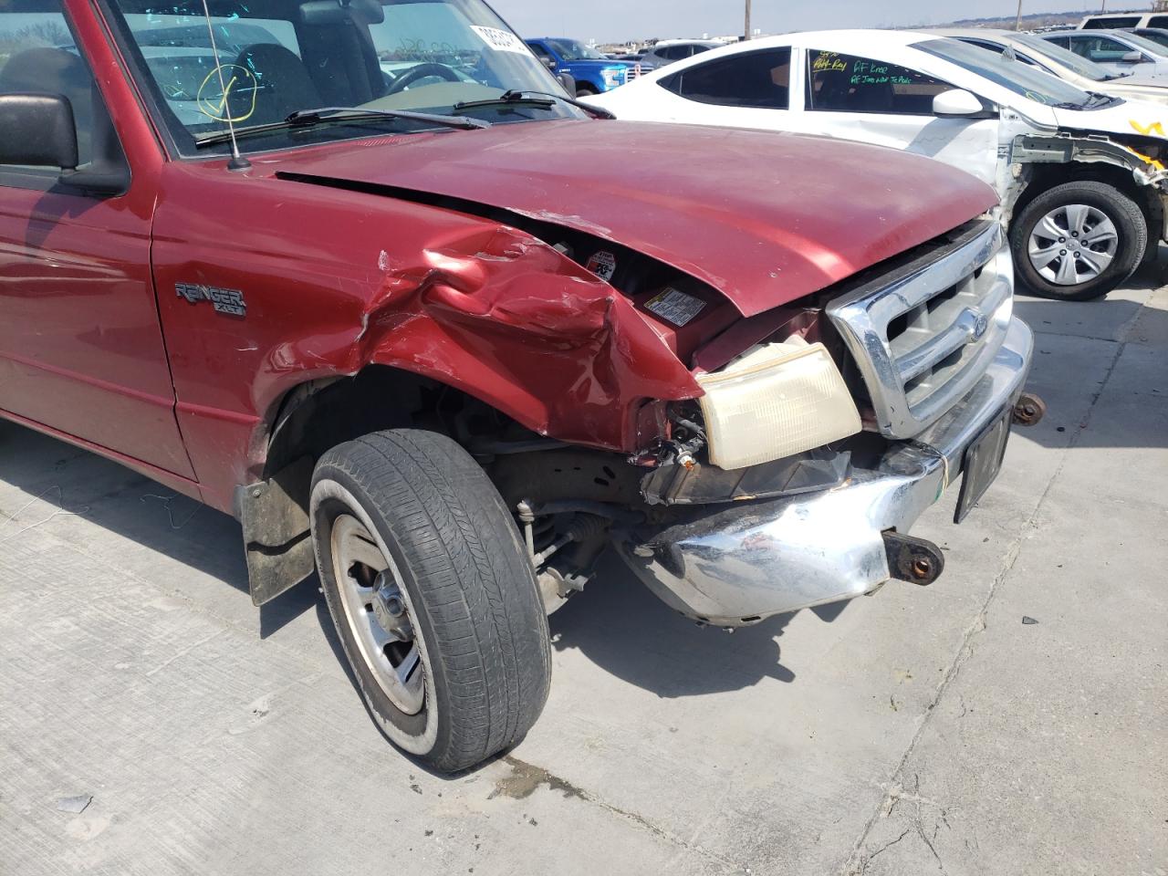 Photo 9 from auction – 1999 FORD RANGER with VIN 1FTYR10V2XUA69107