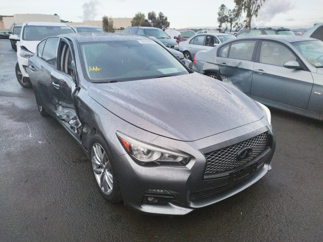 Photo 1 from auction – 2014 INFINITI Q50 BASE with VIN JN1BV7APXEM689918