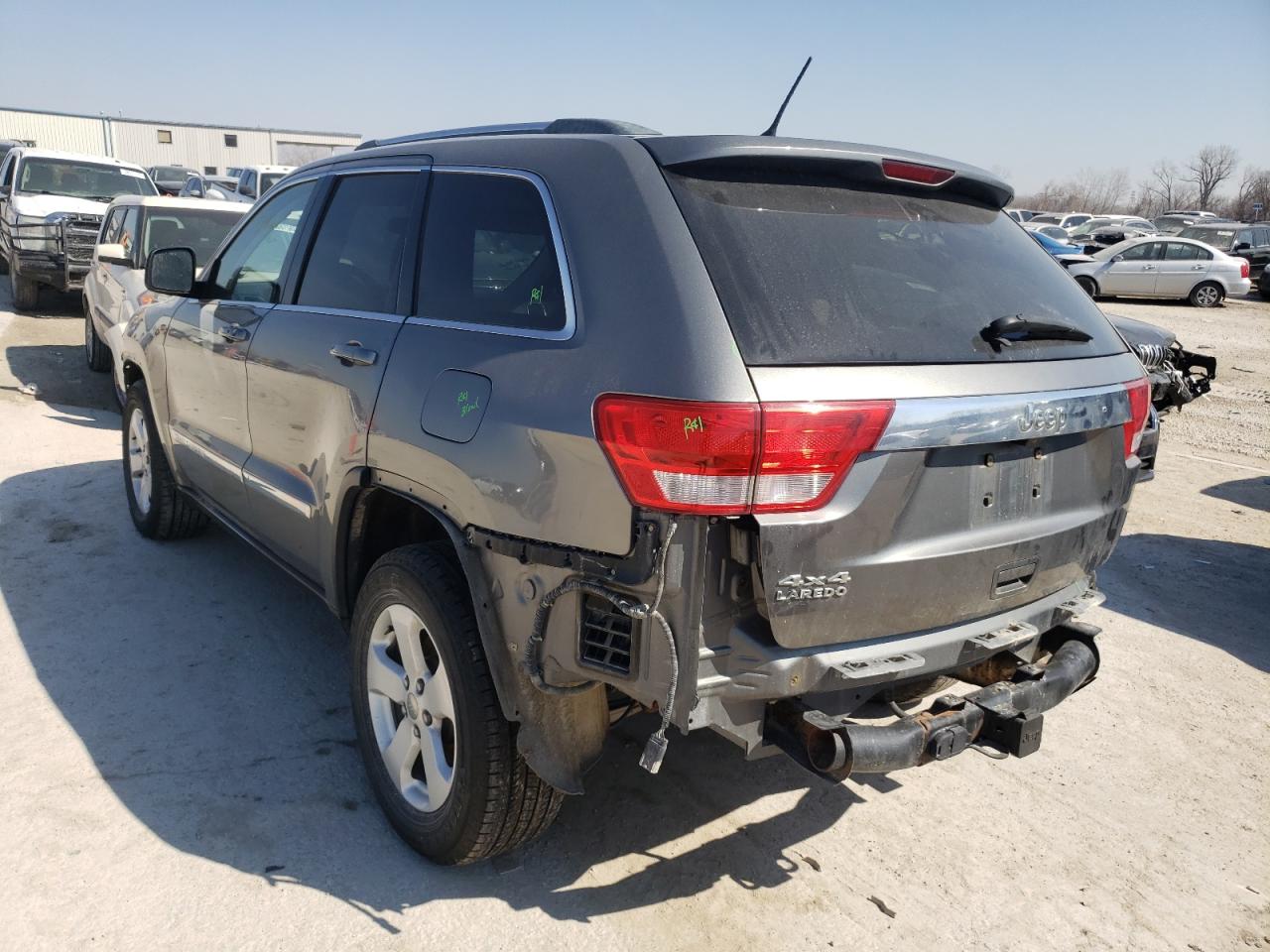Photo 3 from auction – 2011 JEEP GRAND CHER with VIN 1J4RR4GG8BC739152