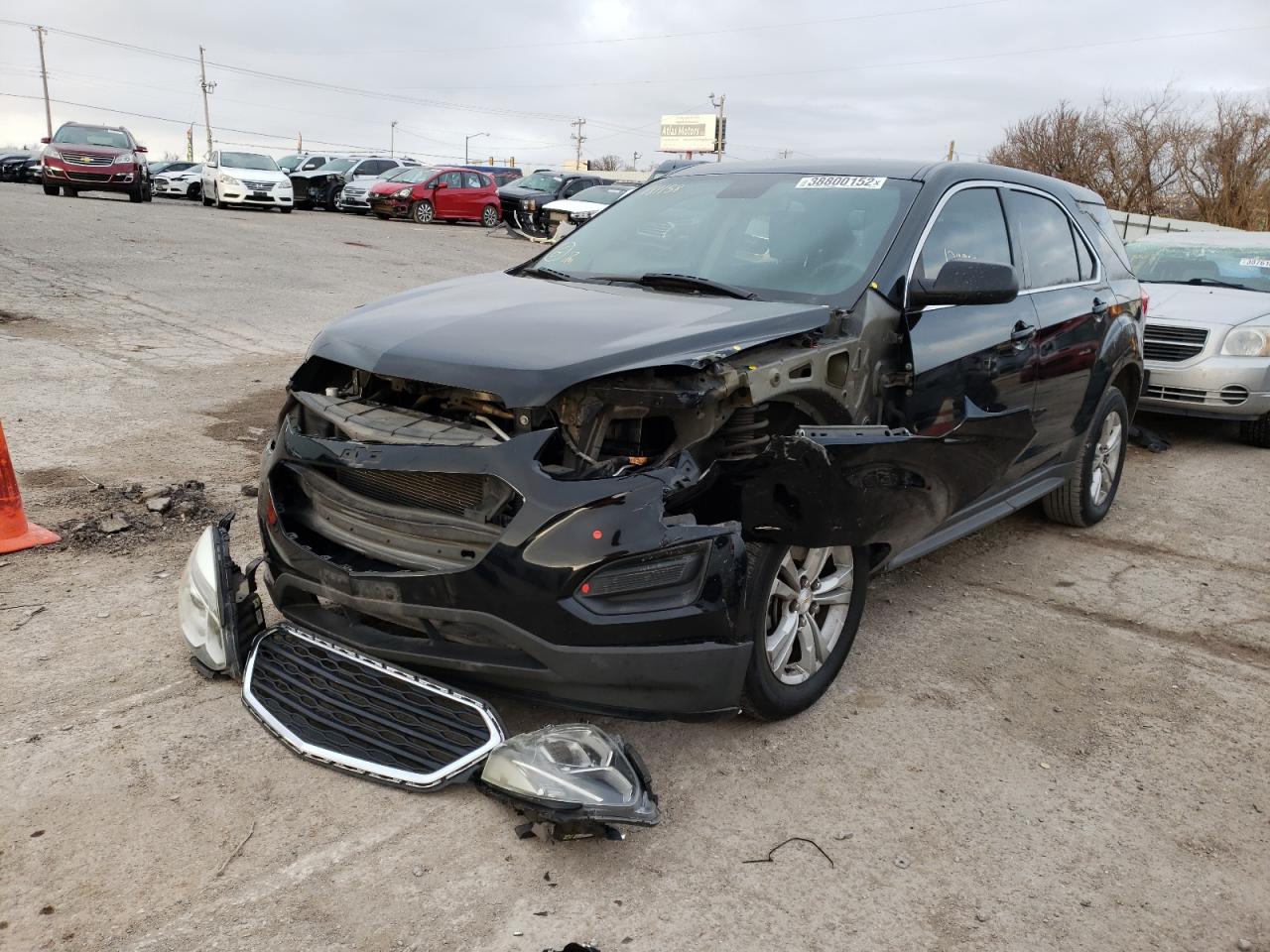 Photo 2 from auction – 2016 CHEVROLET EQUINOX LS with VIN 2GNALBEK6G1181158