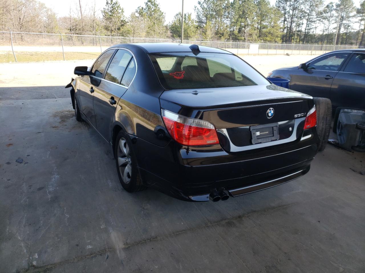 Photo 3 from auction – 2007 BMW 530 I with VIN WBANE73567CM58817