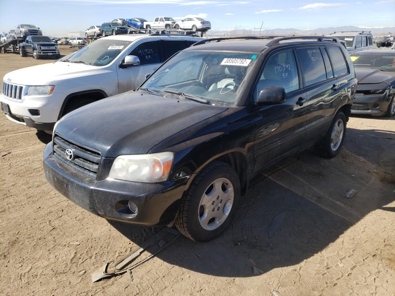 Photo 2 from auction – 2006 TOYOTA HIGHLANDER with VIN JTEDP21A560122874