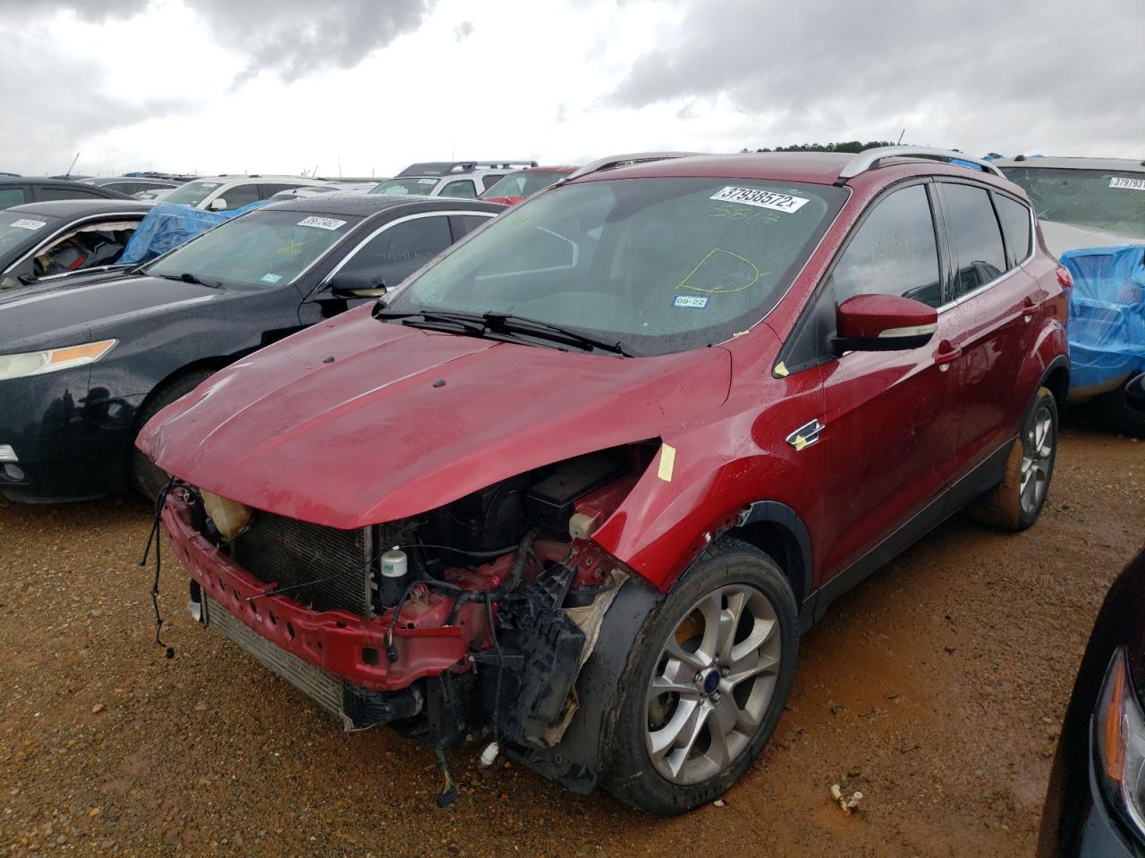Photo 2 from auction – 2016 FORD ESCAPE TIT with VIN 1FMCU0J93GUC25817