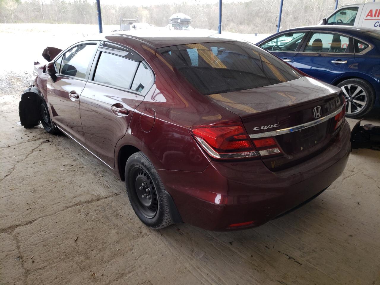 Photo 3 from auction – 2015 HONDA CIVIC LX with VIN 19XFB2F55FE101053