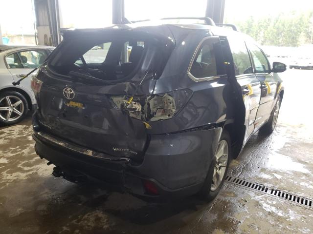 Фото 4 с аукциона – 2016 TOYOTA HIGHLANDER с VIN 5TDDKRFH1GS251579