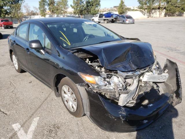 HONDA CIVIC LX 2012 with VIN 19XFB2F54CE371757 - Photo from auction