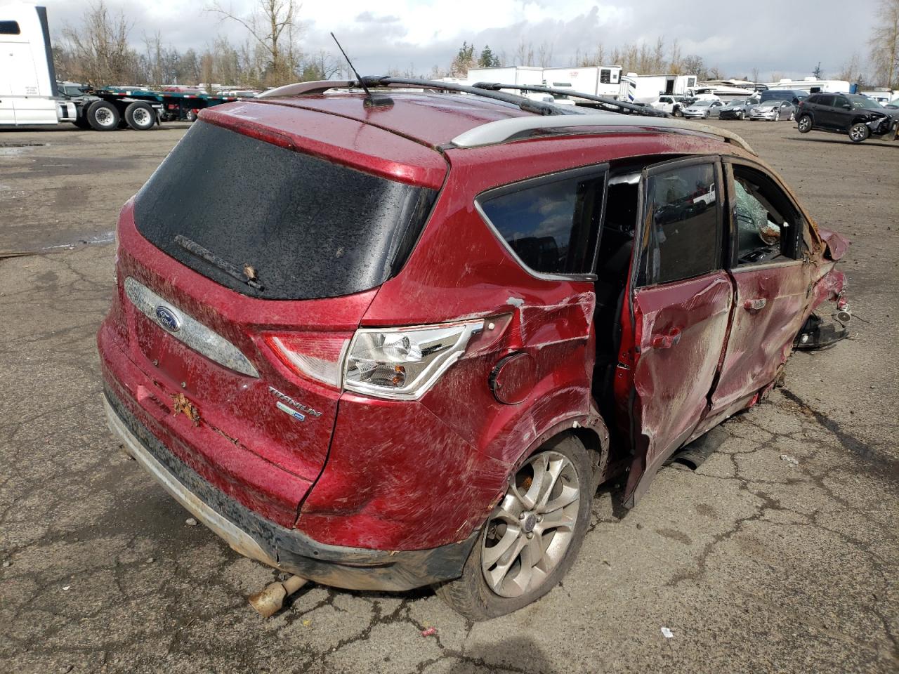 Photo 4 from auction – 2014 FORD ESCAPE TIT with VIN 1FMCU9JX4EUB32658