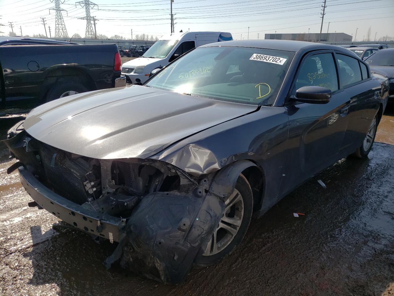 Photo 2 from auction – 2015 DODGE CHARGER SE with VIN 2C3CDXBG1FH835988
