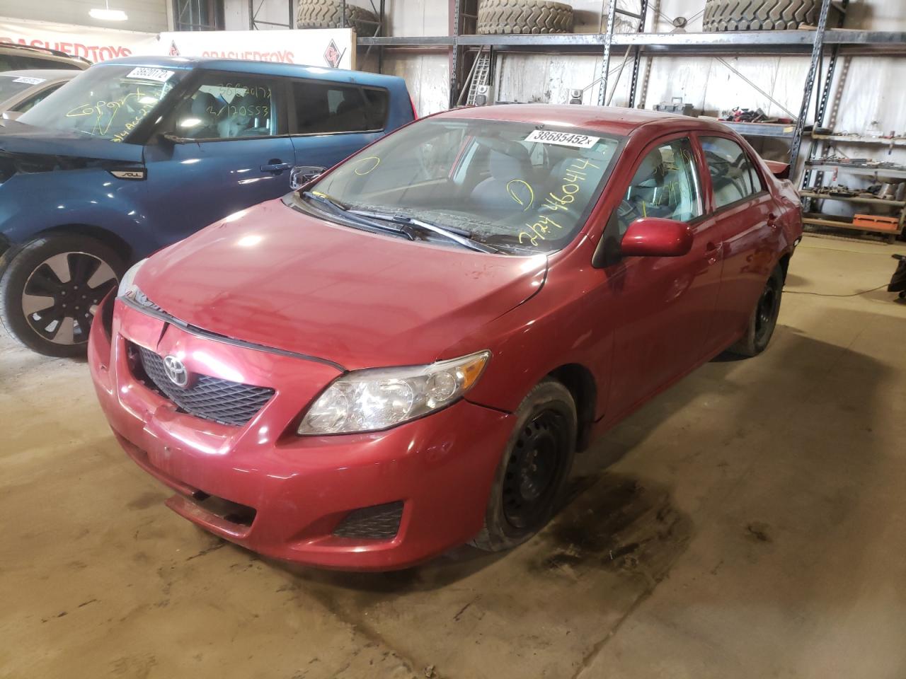 Photo 2 from auction – 2010 TOYOTA COROLLA BA with VIN 2T1BU4EE1AC460414