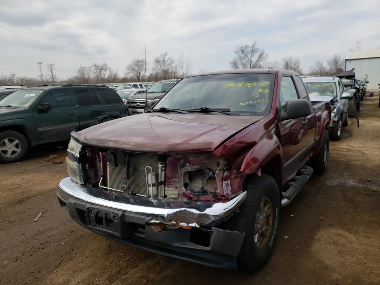 Photo 2 from auction – 2007 GMC CANYON with VIN 1GTDT19E978234582