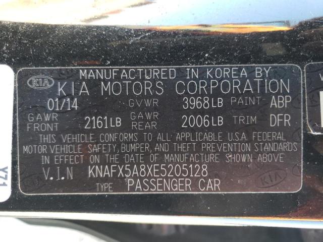 Photo 10 from auction – 2014 KIA FORTE EX with VIN KNAFX5A8XE5205128