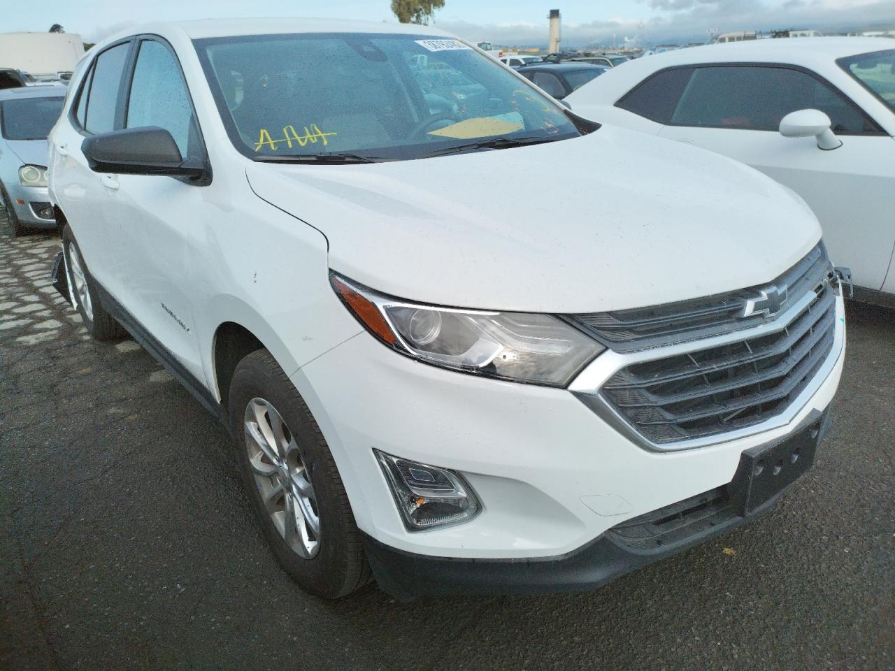 CHEVROLET EQUINOX LS 2021 with VIN 3GNAXSEV0MS178562 - Photo from auction