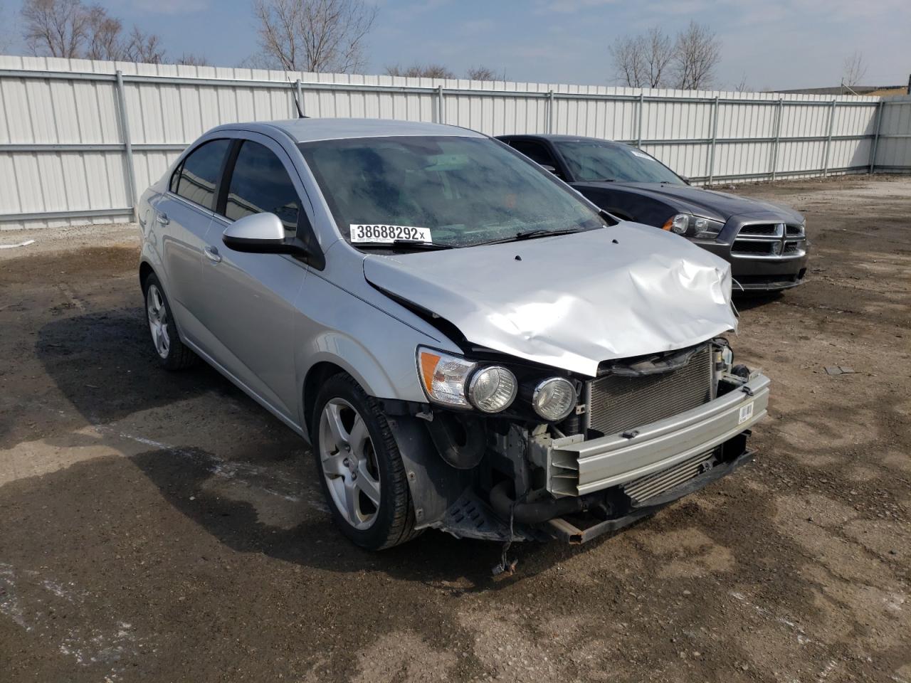 CHEVROLET SONIC LTZ 2013 with VIN 1G1JE5SBXD4232193 - Photo from auction