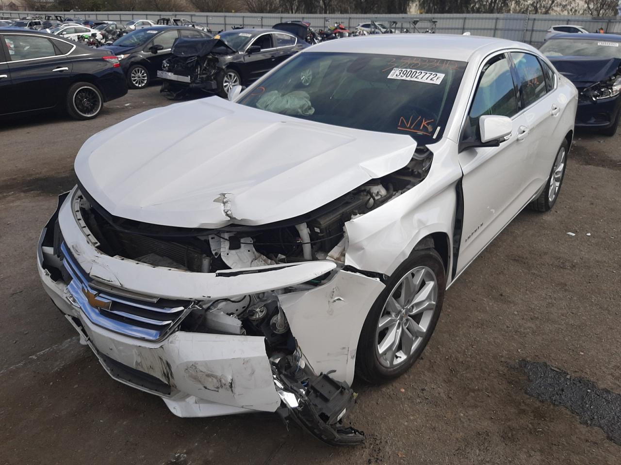 Photo 2 from auction – 2018 CHEVROLET IMPALA LT with VIN 2G1105S33J9102580