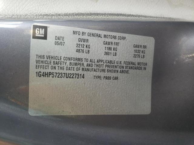 Photo 10 from auction – 2007 BUICK LUCERNE CX with VIN 1G4HP57237U227314