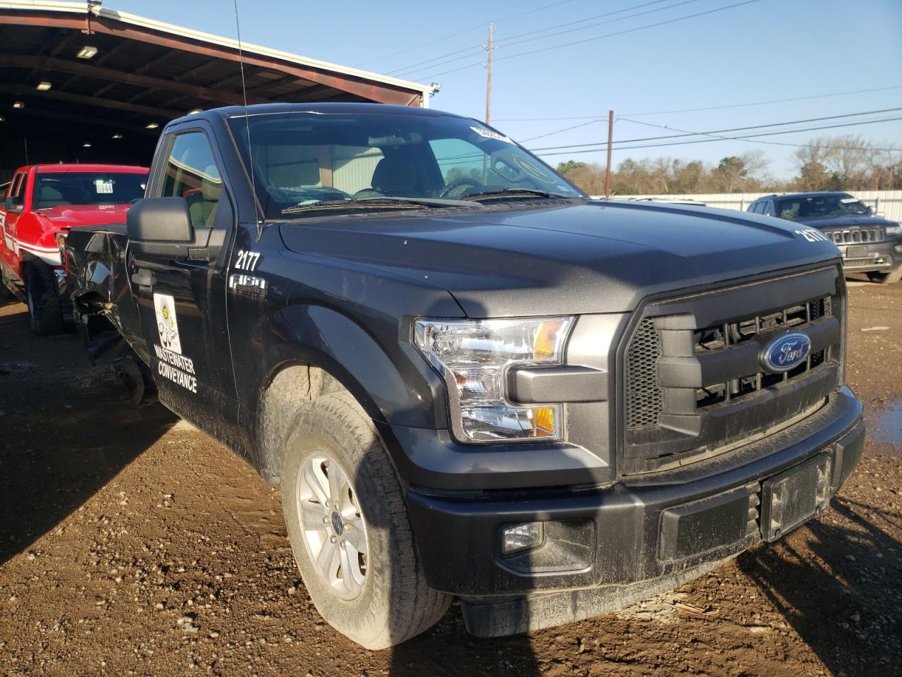 FORD F150 2017 with VIN 1FTMF1C85HKE14477 - Photo from auction
