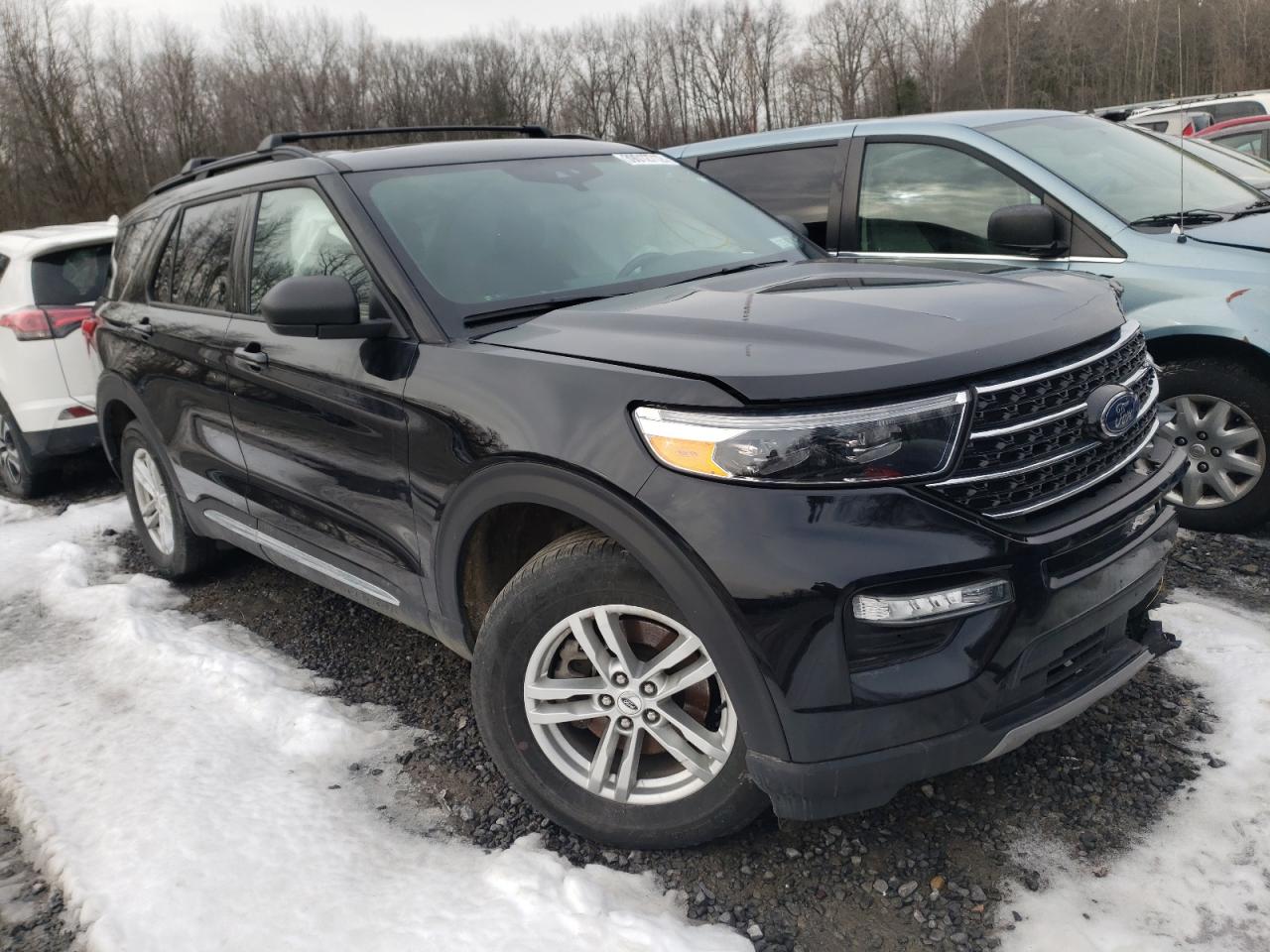 FORD EXPLORER X 2020 with VIN 1FMSK8DH4LGC19780 - Photo from auction
